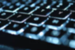 Glowing Keyboard